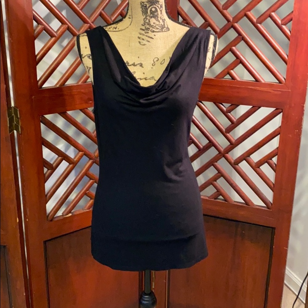 Cowl neck shirt
